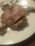 Potato stuffing for duck or goose