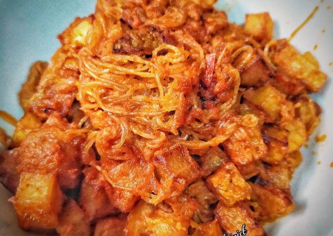 Standar Bagaimana cara buat Sambel Goreng Kentang Soun hidangan Idul Adha  nikmat