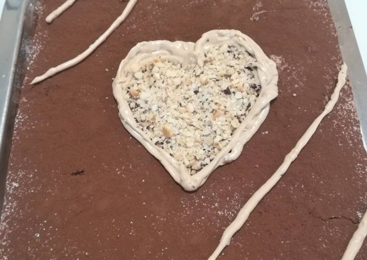 Schiacciata fiorentina fatta con il "cuore"