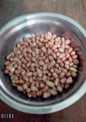 Hình của món Lạc rang nước mắm.