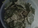keripik bayam