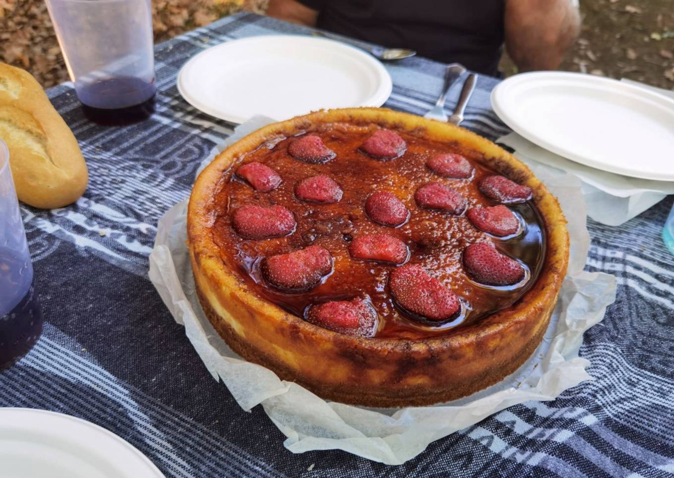 Tarta de queso,