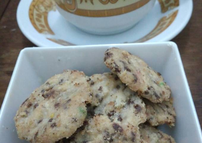 Oat choco cookies (takaran sendok)