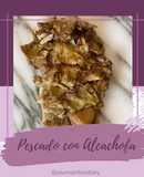 Pescado con alcachofa