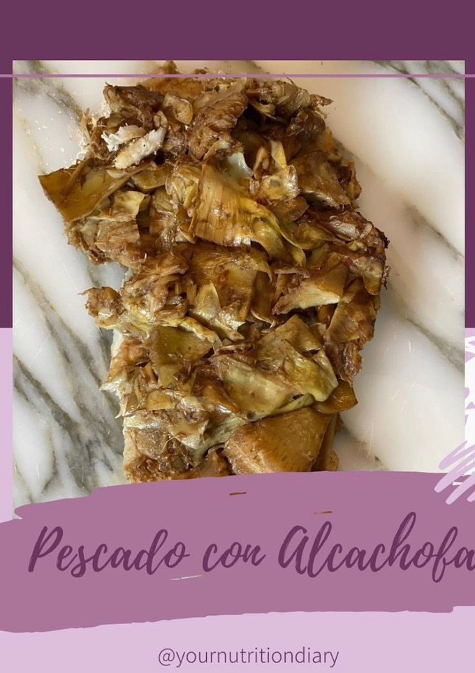 Una foto de Pescado con alcachofa