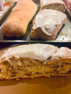 A picture of Coffee Cake with Cinnamon Sugar Filling.