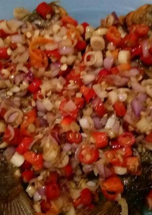 Foto resep Ikan Bawal Siram Matah