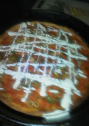 صورة لوصفة بيتزا خفيفه