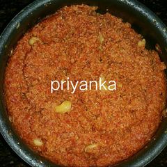 A picture of Winter special gajar halwa / carrot halwa.
