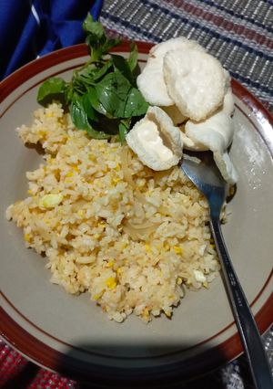 Foto resep Nasi goreng sederhana