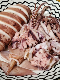 川燙魷魚 的食譜成品照片