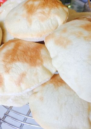 Una foto de Pan pita casero, Sano, rico y fácil