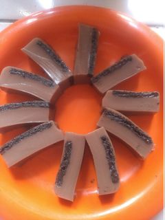 Foto resep Puding coklat oreo