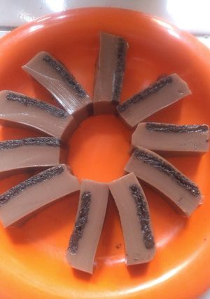 Foto resep Puding coklat oreo