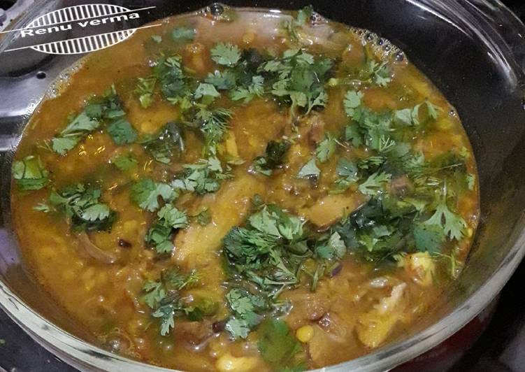 Recipe of Delicious Oil free Kathal Lal masoor dal