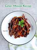 Ceker Masak Kecap