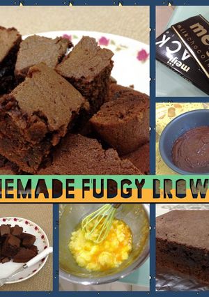 Hình của món Fudgy Brownie.