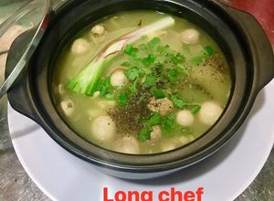 Hình của món Cháo rắn đậu xanh👨‍🍳.