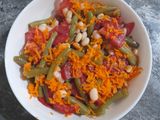سالاد لوبیا سبز رژیمی