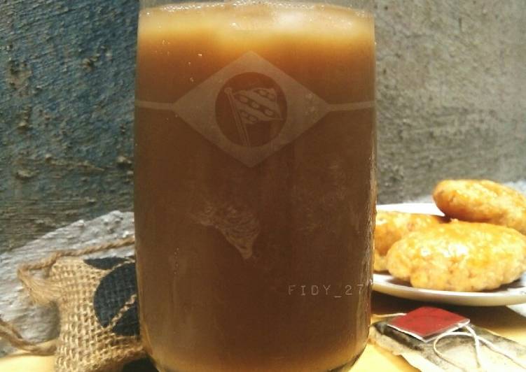 Resep Ice Coffee Milk with Jasmine Tea Anti Gagal