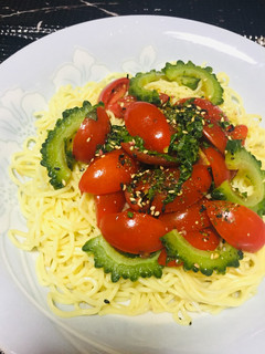 Una foto de Pasta Fría al Estilo Japonés!