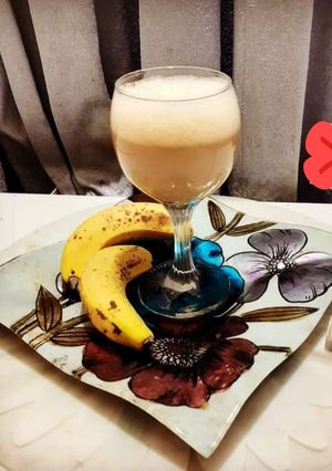 A picture of Coffee Banana Smoothie 🍹.