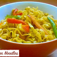 A picture of Schezwan Noodles.