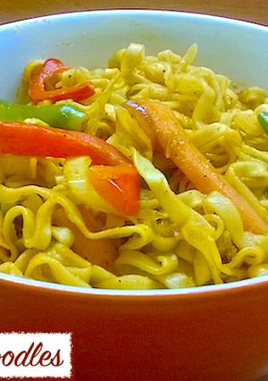 A picture of Schezwan Noodles.