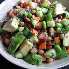 A picture of Edamame Mixed Beans Salad.