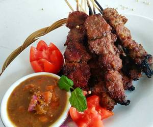 Mudahnya Menyajikan Sate Maranggi  #KitaBerbagi Paling Enak