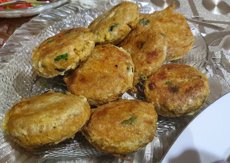 Easiest Way to Make Perfect Chicken shami kabab