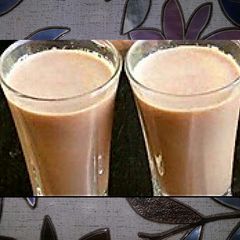 Apple soya cinnamon shake A picture of Apple soya cinnamon shake.