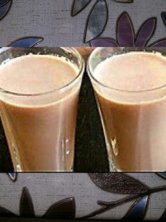 A picture of Apple soya cinnamon shake.