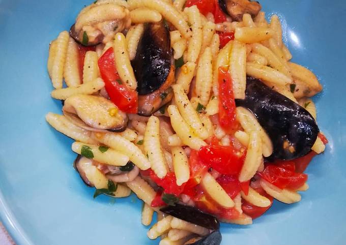 Malloreddus risottati con le cozze