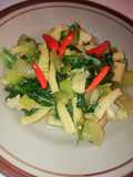 Tumis pakcoy janten