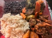 A picture of coconut rice