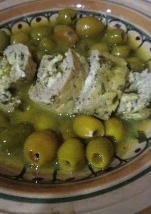 صورة لوصفة رولي دجاج بالزيتون