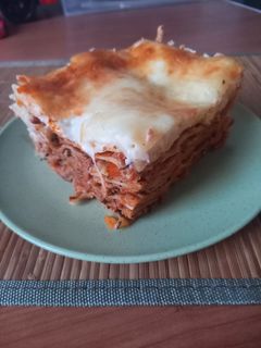 Lasagne 🥫🧀🥩🥕 recept fotója