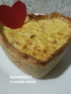 Una foto de Pastel de coliflor y mascarpone