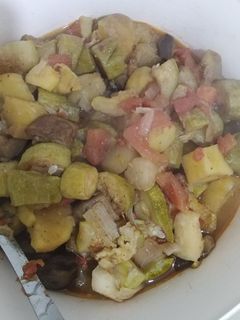 صورة لوصفة باذنجان مطبق