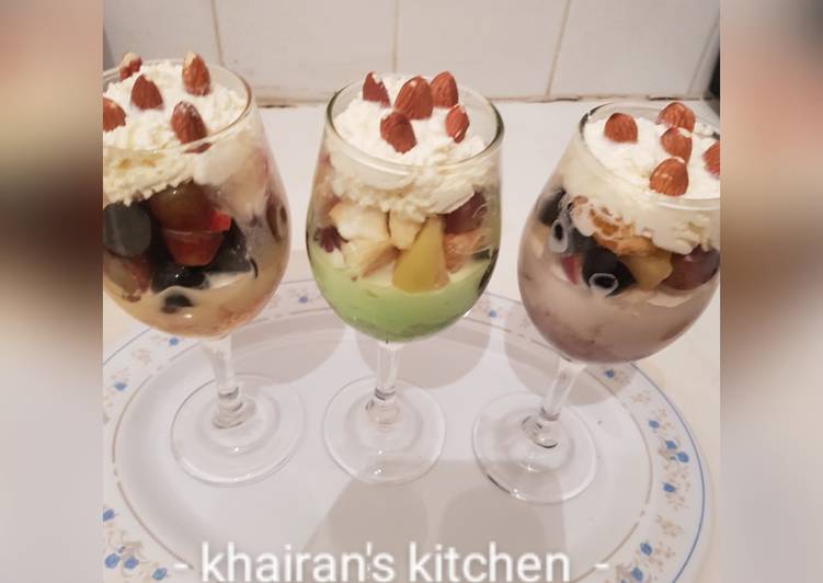 Recipe of Super Quick Homemade Fruits Dessert