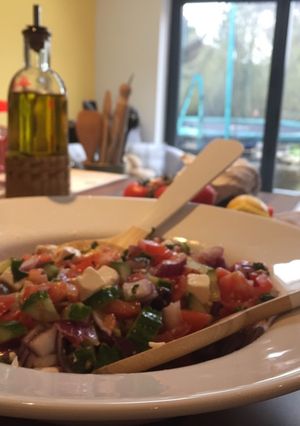 A picture of Greek Salad.