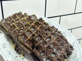 Waffle coklat crispy