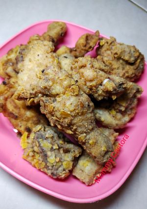 Foto resep Hot Spicy Flaming Chicken aka Ayam Goreng Tortila