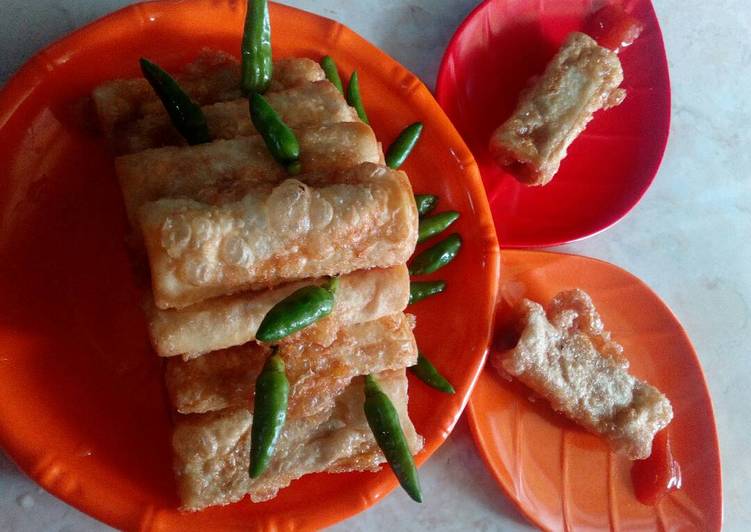 Gorengan mini balut telur