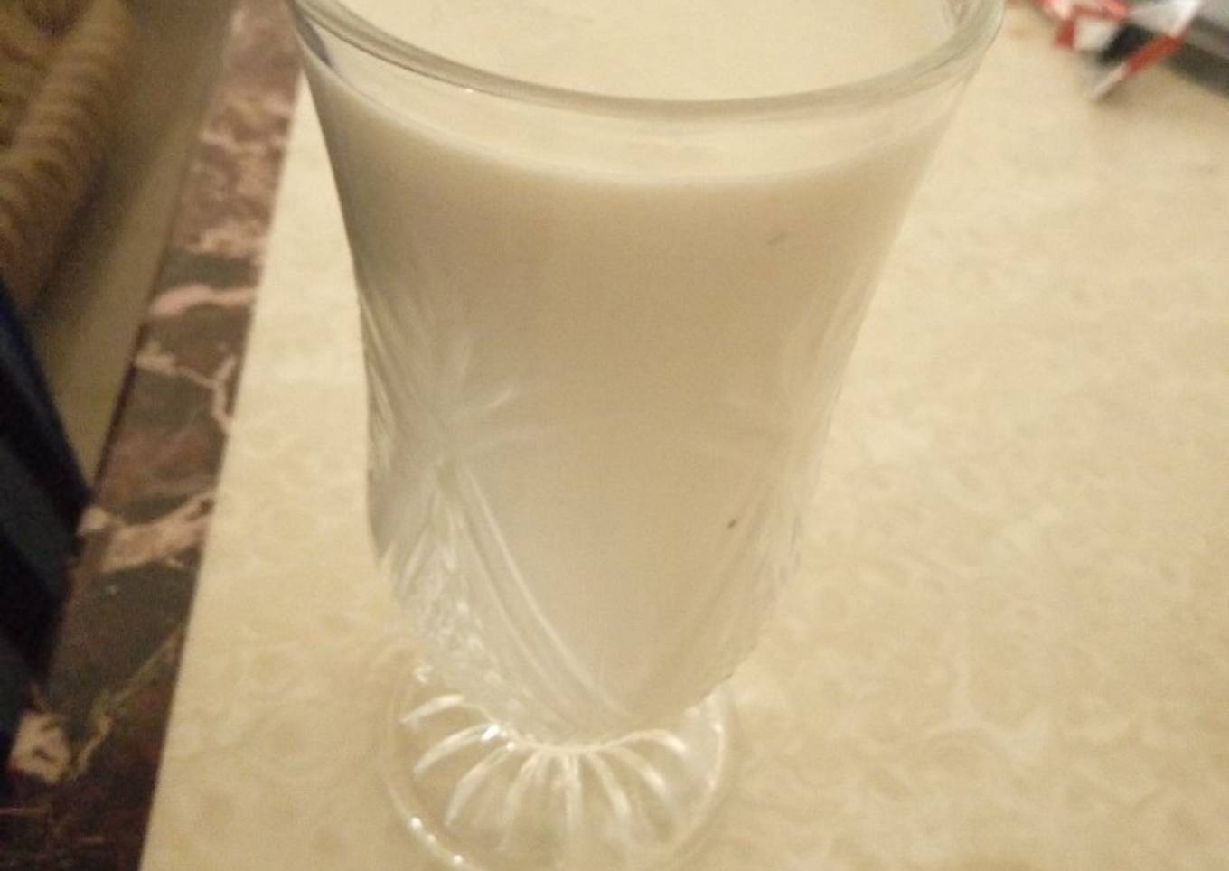 Apple milk shake
