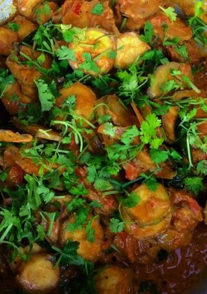 A picture of Raw Banana Fry.