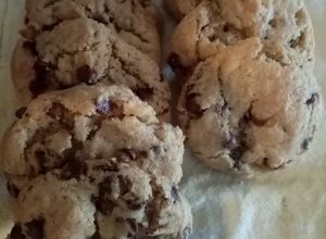 Una foto de Galletas de Chispas de Chocolate Chewy
