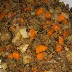 A picture of Meat pie filling.