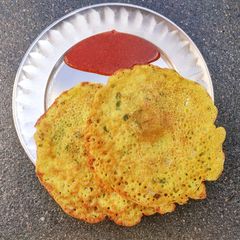 5 Minute Protein Cheelas A picture of 5 Minute Protein Cheelas.